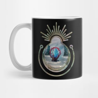 In the coocon on the beach Mug